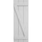 Ekena Millwork Rustic Three Board Joined Board-n-Batten Smooth Faux Wood Shutters w/Z-Board, 16 1/2W x 44H, PR SHUBJZ16X44SMPR - alternate 6