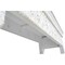 Homeroots 70in White Floral Solid Wood Solid Wood Storage Bench with Flip Top 635822 - alternate 4