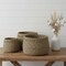 Homeroots Set of Three Brown Wicker Basket, 3PK 392153 - alternate 2