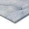 Homeroots 5' X 8' Blue Abstract Washable Non Skid Indoor Outdoor Area Rug 559797 - alternate 2
