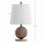 Jonathan Y Monkey Fist 18" Rope Ball LED Table Lamp, Natural JYL6500A - alternate 4