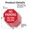 Signmission No Parking We Tow You Pay, 6 inch X 6 inch, Vinyl Decal, 5PK OC-D-5PACK-6-73 - alternate 3