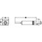 Siemens rear connection stud flat long 1 unit accessory for: 3VA53/54 3VA9471-0QE20 - alternate 2