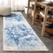 Jonathan Y Dune Modern Abstract Cream/Blue 2 ft. x 8 ft. Runner Rug CTP109B-28 - alternate 1