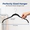 Serenelife 50-Piece Velvet Shirt Hangers SLSHBK50 - alternate 2