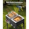 Vevor 16QTx2 Outdoor Propane Deep Fryer Commercial Free Standing Cooker Two Tank EFB62-53 - alternate 4