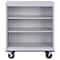 Sandusky Lee Mobile Bookcase, 42 in H, Dove Gray BM20361836-05 - alternate 5