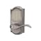 Schlage Residential FE789WBVCAM619ACC 16-300 10-063 Accent / Camelot Encode Lever - Satin Nickel FE789CAM619ACC - alternate 4