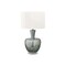 Monarch Specialties Lighting, 26"h, Table Lamp, Sea Green Glass, Ivory / Cream Shade, Contemporary, Modern I 9898 - alternate 1