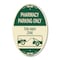 Signmission Pharmacy Parking Only Tow Away Zone With Car, 12 In X 18 In Architectural, Heavy Gauge Aluminum A-OV-G-1218-23306 - alternate 1