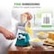 Nutrichef 3 in 1 Cheese Grater & Shredder, Green NCCHS3DRGN - alternate 2