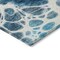 Homeroots 9' X 12' Teal Blue And Navy Blue Nautical Washable Indoor Outdoor Area Rug 581513 - alternate 2