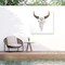 Trademark Fine Art Outdoor Canvas Art Marcus Jules 'Carved Skull' Wall Art for Patios, or Gardens GRL00855-OC3535WR - alternate 1