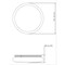 Z-Lite Soleil Modern Gold 1 Light Flush Mount 1025F20-MGLD-LED - alternate 3