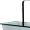 Homeroots Set of Two Robins Egg Blue And Black Metal Cube or Bins, 2PK 636143 - alternate 2