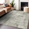 Homeroots 9' X 12' Beige And Gray Geometric Washable Indoor Outdoor Area Rug 618587 - alternate 3