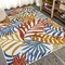 Jonathan Y Tropics Palm Leaves Cream/Orange 4 ft. x 6 ft. Indoor/Outdoor Area Rug AMC100B-4 - alternate 3