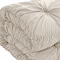 Homeroots Beige King Polyester 180 Thread Count Washable Down Comforter Set 528923 - alternate 2