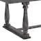 Homeroots 84" Gray Wood Trestle Base Dining Table 631268 - alternate 2