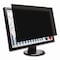 Kensington Anti-Glare Reversible Privacy Screen for 24" Widescreen Flat Panel Monitor, 16:9 Aspect Ratio K52795WW - alternate 1