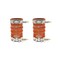 Hps Performance Ultra High Temp Aramid Reinforced Silicone Intercooler Hose Boots Kit, Orange,  57-2209 - alternate 1