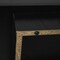 Homeroots 31in Black Wood Accent Cabinet With Two Doors 716318 - alternate 2