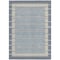 Homeroots 10' X 14' Navy Blue And Denim Blue Striped Washable Indoor Outdoor Area Rug 610491 - alternate 3