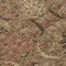 Homeroots 8' Brown Charcoal And Brick Red Round Damask Washable Indoor Outdoor Area Rug 603307 - alternate 4