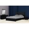 Homeroots Four Piece Black Solid Wood Bedroom Set With Mirror 343990 - alternate 2