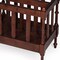 Homeroots 17" Brown Solid Wood Magazine Holder 389454 - alternate 5