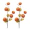 Homeroots Set of Six Orange and Green Fall Mini Pumpkins Wreath Sprays, 6PK 633241 - alternate 4