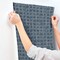 Chesapeake Button Block Navy Geometric Wallpaper 3125-72306 - alternate 2