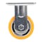Vestil Polyurethane Rigid Caster 4 In. Diameter x 2 In. Width 660 Lb. Capacity Orange/Gray CST-VE-4X2PUA-R - alternate 4