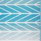 Homeroots 3' X 5' Aqua Geometric Machine Braided Distressed Area Rug With UV Protection 555601 - alternate 2