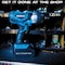 Neiko 1/2'' Drive High-Torque Cordless Impact Wrench with 20V Battery and 1/2'' Drive Sockets 10878A - alternate 5