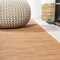 Jonathan Y Ethan Modern Flatweave Solid Orange 2 ft. x 8 ft. Indoor/Outdoor Runner Rug TSN100C-28 - alternate 3