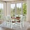 Whitewood Industries Rectangular Extension Dining Table W/ 6 Chairs, 36 in W, 30.1 in L, 48 in H, Parawood, 7 K79-36RXT-23B-C61-6 - alternate 2