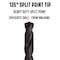 Drill America No 48 HSS Split Point Jobber Length Drill Bit, DWDSP Series DWDSP48 - alternate 4