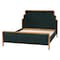 Baxton Studio Gerianne Velvet Platform Bed 267-14639-ZORO - alternate 2