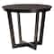 Baxton Studio Alena Modern Grey Fabric and Dark Brown Finished Wood 5-Piece Dining Set 255-9402-10898-ZORO - alternate 6