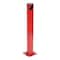 Vestil Steel Pipe Safety Bollard, 36 x 4-1/2, Red BOL-36-4.5-RED - alternate 1