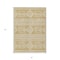 Homeroots 3' X 5' Gold And Ivory Southwestern Washable Indoor Outdoor Area Rug 593678 - alternate 4