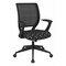 Office Star Products EM Series Screen Back Task Chair with "T" Arms, City Park Domino EM51022N-K107 - alternate 1