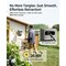 Wrightmaster Retractable 1/2" Dia x 130ft. Garden Hose Reel w/ Brass Fitting and 9 Modes Nozzle, 180 Deg Swivel ZOR-J45S - alternate 5