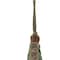 Homeroots Set of Four Green And Natural Woven Bamboo Christmas Tree Shaped Ornaments, 4PK 633368 - alternate 3