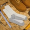 Railroad Sock Unisex Crew Socks, 70% Cotton, 20% Nylon, 10% Acrylic, White, 5-10 W; 4 Pair-7.5 M, 1 PR 624 - alternate 5