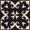 Homeroots 12" X 12" Brown and Black The Sheep Peel and Stick Removable Tiles 556436 - alternate 2