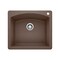Blanco Diamond Single Bowl Dual Deck, Cafe Brown 440208 - alternate 1