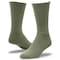 Railroad Sock Mens Crew Socks, 85% Cotton, 15% Nylon, Olive, 6-12 M, 3 PK 6035 - alternate 2