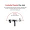 Tekton 1/4 Inch Drive x 3 Inch Flex Head Non-Quick-Release Stubby Ratchet SRH26003 - alternate 3